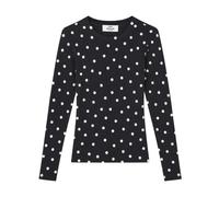 Mads Nørgaard - Tuba Tee Long Sleeve - - Knitwear - Donna - Nero - 2XL