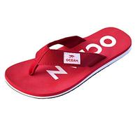 MADSea, ciabatte infradito Ocean, Adulti (unisex), rosso/bianco, 38 EU