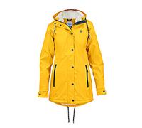 MADSea Giacca impermeabile da donna foderata Friesennerz giallo giallo. 48