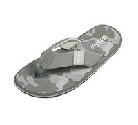 MADSea Sandali da uomo Beach Man | Flip Flop infradito Thong Sandale | Estate Spiaggia Camouflage, Grigio mimetico, 41 EU