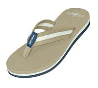 MADSea SummerTime High Ciabatte Infradito Flip Flops Donna Beige Multi, Dimensioni:37 EU