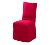 MADURA Alpina - Fodera per sedia con pieghe, colore: Rosso vivace