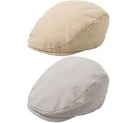 Maeau Berretto con visiera in cotone per neonati, basco, berretto piatto, barretto, mütze irlandese, ragazzo dei giornali, cappello Newsboy, bambini piccoli, cappello Gatsby, flatcap, basco, 0-24 mesi