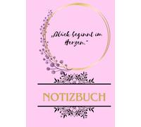 Mädchen Notizbuch: Ein Süßes kleines Notizbuch mit anregenden Sprüchen zum Positiven Denken.