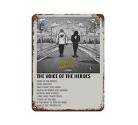 MAEDRW Lil Durk The Voice of The Heroes - Poster in metallo retrò, decorazione da parete per bar, grotta, bar, casa, garage, casa, 30 x 40 cm