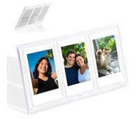 MaehSab Mini cornice per 2 x 3 film, 3 griglie trasparenti da tavolo per mini foto istantanea