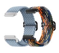 MaEiol 22mm Cinturino Nylon Intrecciato per Xiaomi Watch S4 /Xiaomi Redmi Watch 5 Active/5 Lite/Amazfit Balance 2 / Amazfit Bip 6/Bip 5 /GTR 4/GTR 3 Pro, Cinturino Sportivo Ricambio per Donna Uomo