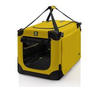 Maelson Soft Kennel Zafferano Giallo, 62 Cm - Trasportino Pieghevole Per Cani