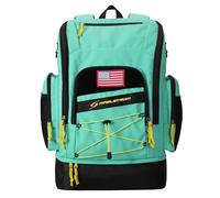 Maelstrom Zaino da nuoto da 35 l, con scomparto separato per scarpe, borsa da nuoto per spiaggia, atleti, sport, palestra, zaino per uomini e donne, blu acqua, Blu acqua, L, Borsa da nuoto da 35 l con