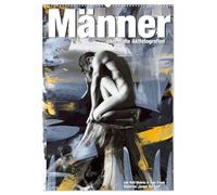 Männer - übermalte Aktfotografien (Wandkalender 2026 DIN A2 hoch), CALVENDO Monatskalender: Männliche Aktfotografien überarbeitet mit Acrylfarben.