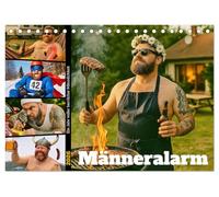 Männeralarm - Ein Jahr voller herrlicher Männlichkeit (Tischkalender 2026 DIN A5 quer), CALVENDO Monatskalender: Ein Jahr voller Männerhumor
