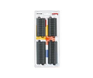 Märklin 20099 - Set di binari Diritti, 4X 24094 e 2X 24077