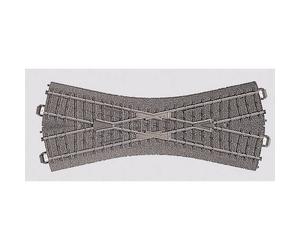 Märklin 24640 H0 C (con massicciata) Incrocio 188.3 mm