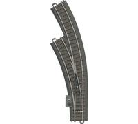Märklin 24671 H0 C (con massicciata) Scambio curvo, sinistro