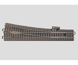 Märklin 24712 Scambio Destro C-Gleis R1114,6mm Grigio NEU