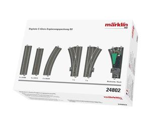 Märklin 24802 - Confezione di supplemento Digitale per Binario C D2, H0