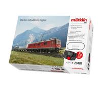 Märklin 29488 - Kit di avviamento digitale "treno merci svizzero con locomotiva elettrica Re 620", traccia H0 modellino ferroviario, molte funzioni audio, con binari Mobile Station C, 1:87