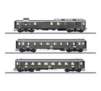 Märklin 42490 Kit di 3 vagoni per treno veloce H0 PwPost4u-28 di DRG