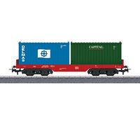 Märklin H0 44700 - Start Up Vagone per Container (con Due 20 Ft. ) Merce Nuova
