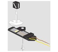 Märklin 74470 H0 C (con massicciata) Luci segnalazione scambio