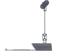 Märklin 76480 H0 Segnale luminoso Segnale di avviso Modello pronto, già assemb