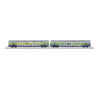 Märklin 87306 Kit vagoni a due piani Touristik 1 in scala Z di DB AG