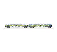 Märklin 87307 Kit vagoni a due piani Touristik 2 in scala Z di DB AG