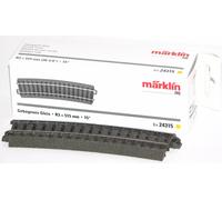 Märklin H0 24315-S binario C curvo R3 = 515 mm / 15° (6 pezzi) - NUOVO +...