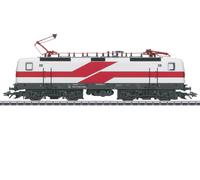 Märklin H0 37486 - Locomotiva Elettrica Serie Br 143/243 Bianco Lady,Mfx + Merce