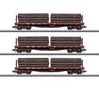Märklin H0 45600 set di carri pianali statunitensi del Maryland occidentale...