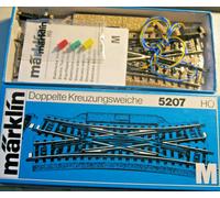 Märklin H0 5207 Doppia Croce Nuova in OVP