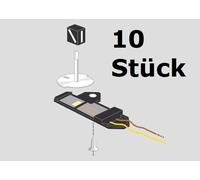 Märklin H0 74470 - Set Lampadine di Natale (10 Pezzo) Merce Nuova