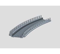Märklin H0 74623 binario C pezzo di rampa curvo R2 / 437,5 mm - NUOVO +...