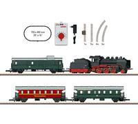 Märklin Modelleisenbahn 81874 "Treno passeggeri Museum con Flok a vapore BR 24 - Locomotiva Traccia Z, 24 cm in metallo con tenuta in plastica, a partire dai 15 anni in su