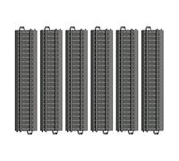 6 binari in plastica dritte 180 mm "nuova geometria"