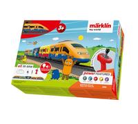 Märklin My World 29381 H0 - Kit di decollo per mouse, con batteria e cavo di ricarica, con funzione audio e luce, 26 binari con 2 soffici, dai 3 anni in su