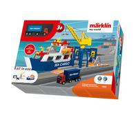 Märklin My World 72223 - Set da gioco con gru mobile, carico e scarico realistico, accessori per bambini dai 3 anni in su, H0