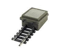 Märklin Trix 14976 - Binario con fermacarri, Set da 5