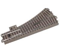 TRIX 62611 Scala HO Deviatoio manuale sinistro C lungo 188,3 mm raggio 437,5 mm