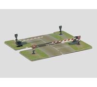 Märklin Z 8992 - Passaggio a Livello Con Halbschranke Merce Nuova