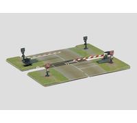 Märklin Z 8992 - Passaggio a Livello Con Halbschranke Merce Nuova