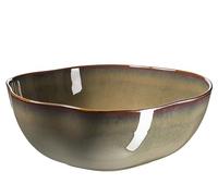 MÄSER Serie Cordelia, ciotole per 6 persone in gres di alta qualità, set di 6 ciotole, forme irregolari, gres, tropicale