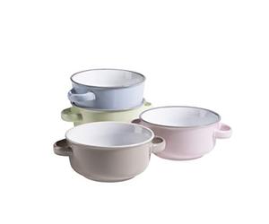 Mäser - Set di ciotole da zuppa in ceramica Maila