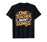 Maestra di Musica Elementare Scolastica Aula Maglietta