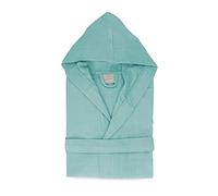 Maestri Cotonieri Accappatoio microspugna Luxury Cappuccio R029 XL Menta