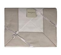Maestri Cotonieri Completo Lenzuola Cotone Letto Matrimoniale Balze Quadretti