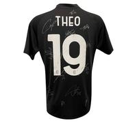 MAESTRI DEL CALCIO Maglia Allenamento Nera Theo 19 Autografata