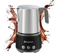 Maestri House Montalatte elettrico 4 in 1, 600 W, controllo Smart Touch per caldo e freddo, funzione di memoria per latte, cappuccino, latte caldo, cioccolata calda