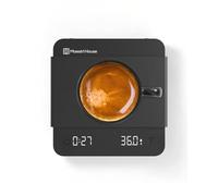 Maestri House S1 Air Smart - Bilancia da caffè espresso con display della portata, bilancia digitale di precisione con timer, batteria ricaricabile USB, colore nero