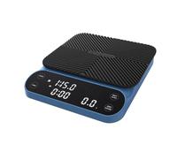 Maestri House S3 - Bilancia da caffè con timer, 3 kg/0,1 g, scala digitale ricaricabile, 3 modalità di preparazione, rapporti regolabili e display della velocità di flusso, di grado barista per